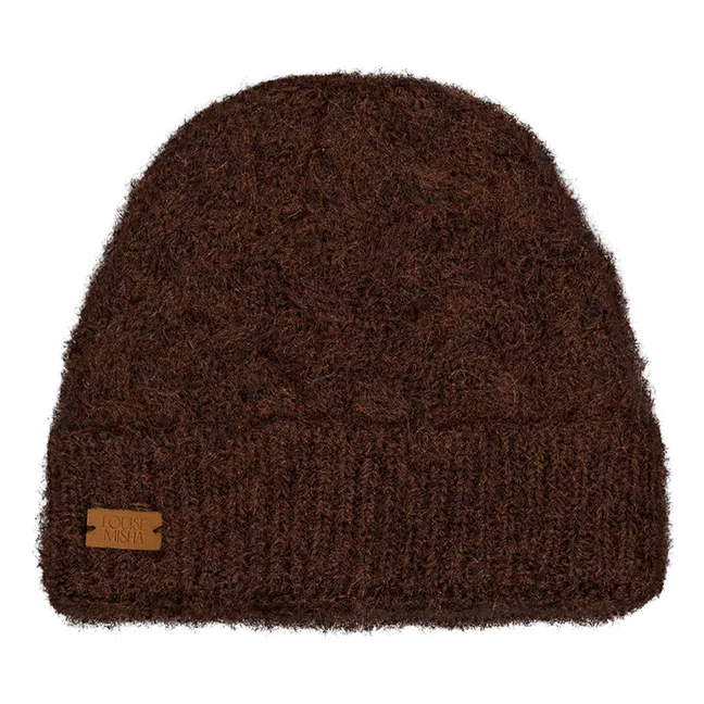 Bonnet Abinaelle Kid Mohair - Collection Femme | Marron