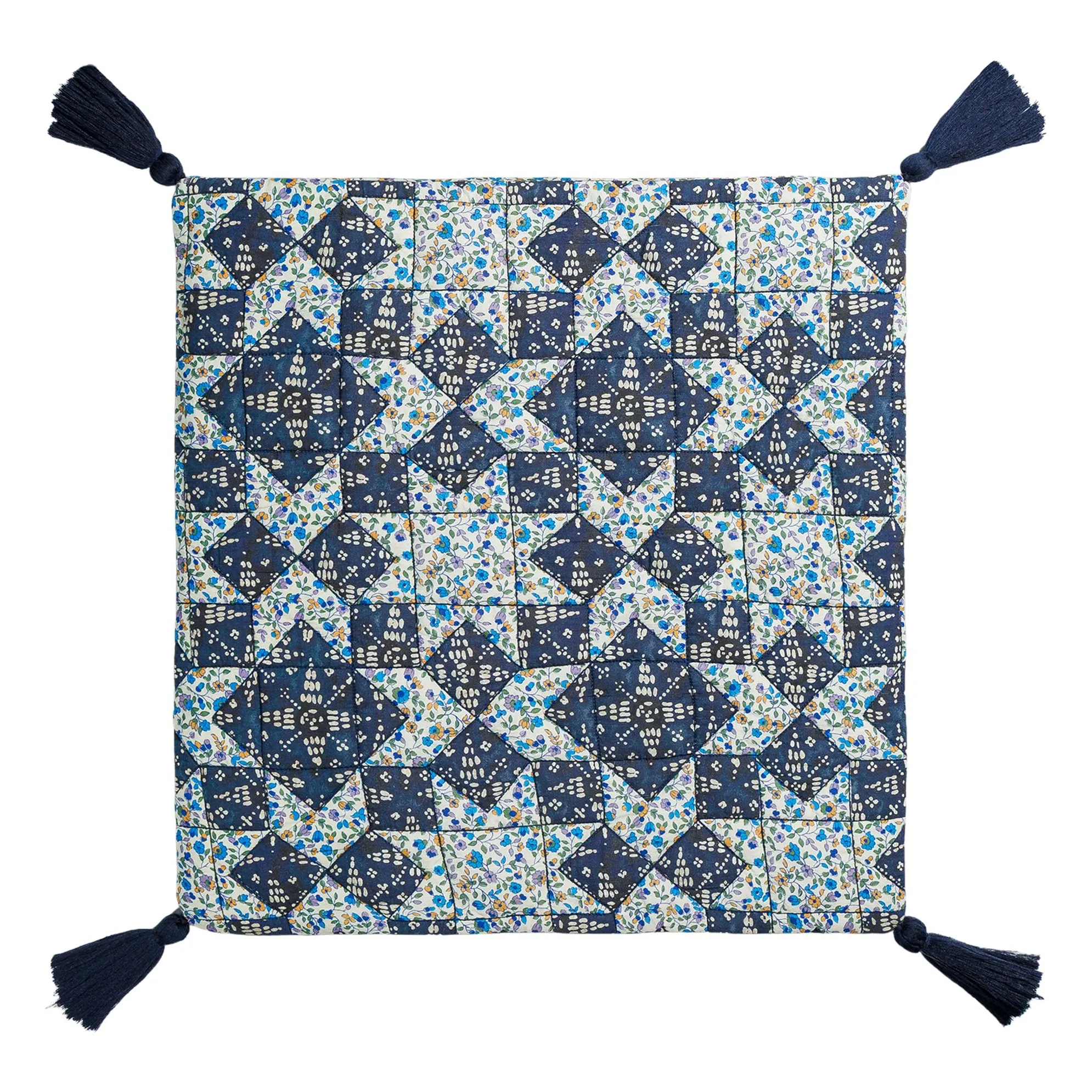 Louise Misha Blue Jimo Cushion Cover