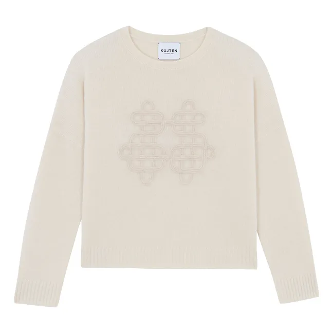 Pull Amélie Symbol Cachemire | Beige