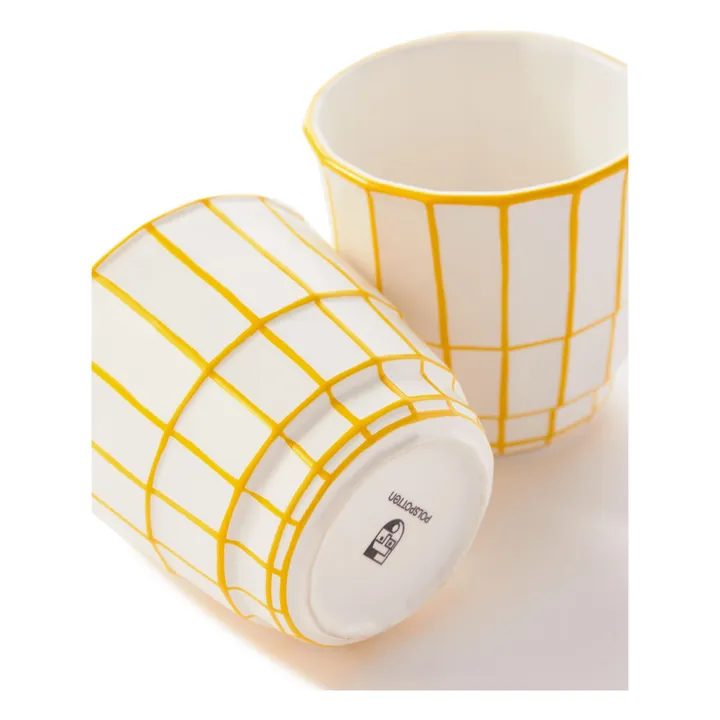Tasses Digi - Set de 4 | Jaune- Image produit n°2