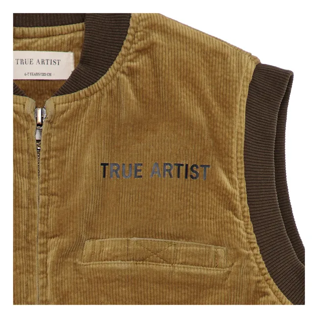 Giacca senza maniche N°6 | Olive