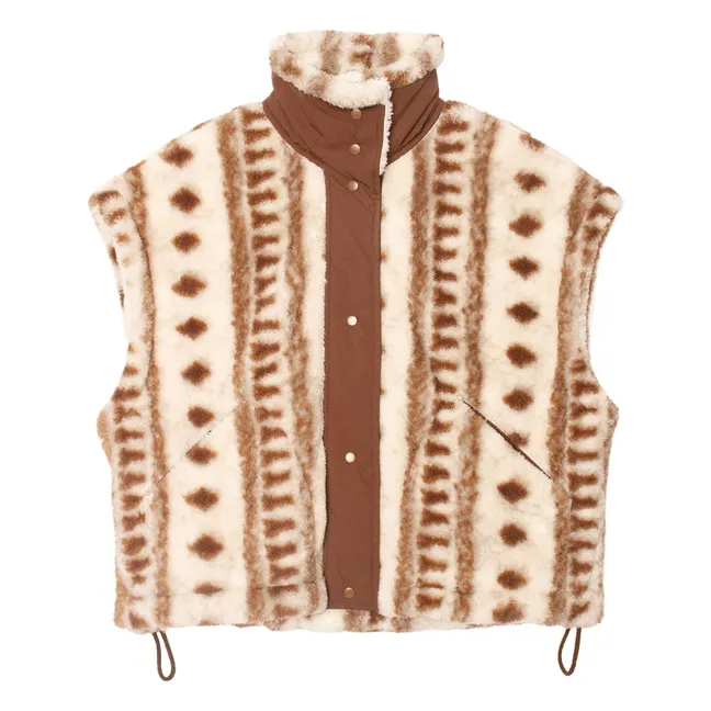 Chaqueta sin mangas Ravena | Marrón