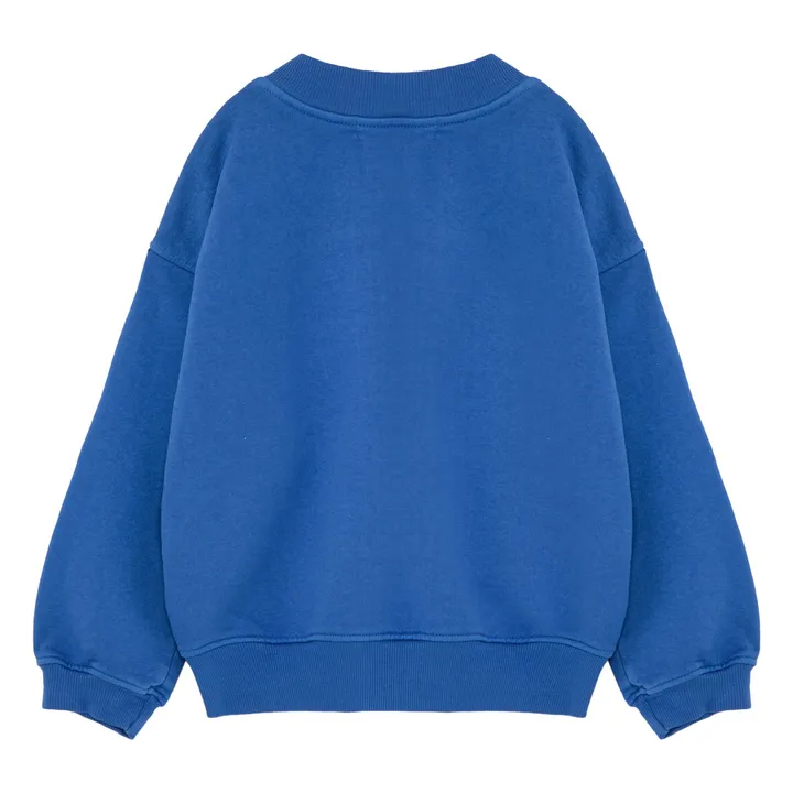 Sweat N°10 Coton Bio | Bleu- Image produit n°6