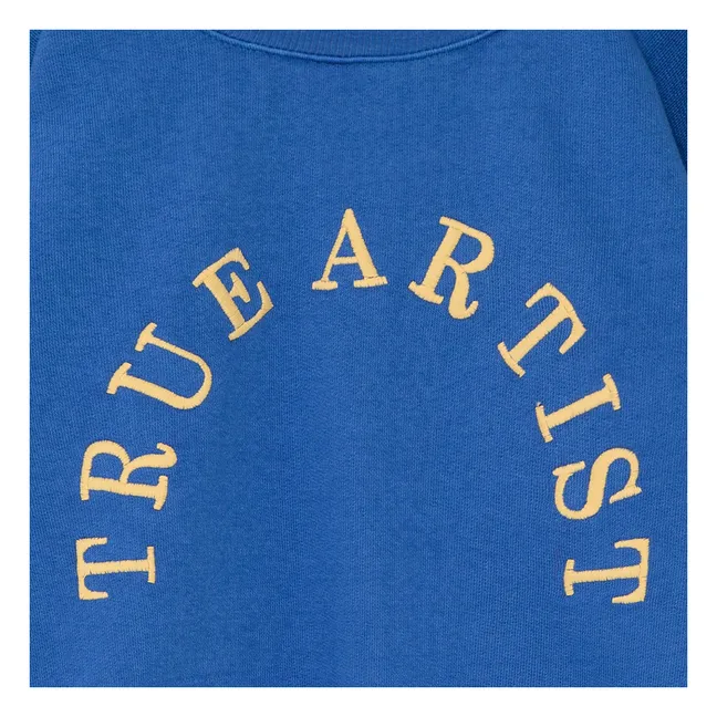 Sweatshirt Nr. 10 aus Bio-Baumwolle | Blau