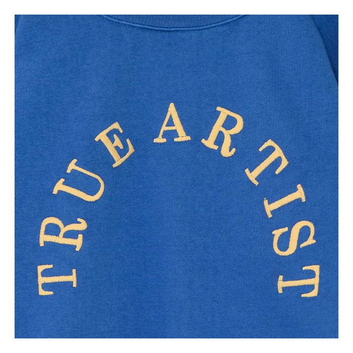 Sweat N°10 Coton Bio | Bleu- Image produit n°3