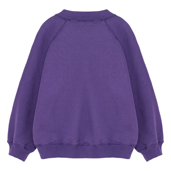 Sweatshirt N°1 Bio-Baumwolle | Violett