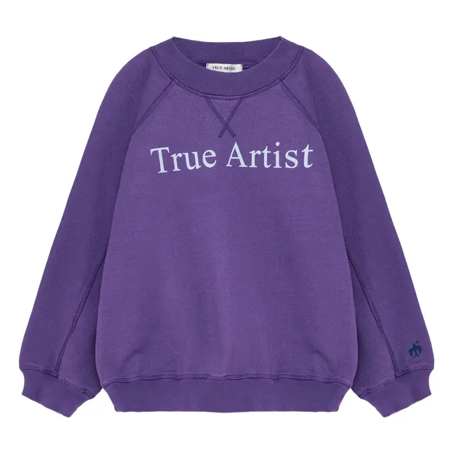 Sweatshirt N°1 Bio-Baumwolle | Violett