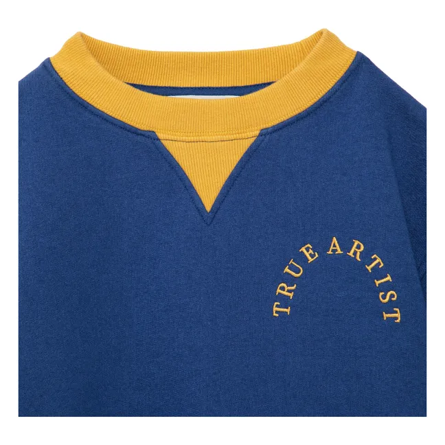 Sweat N°9 Coton Bio | Bleu