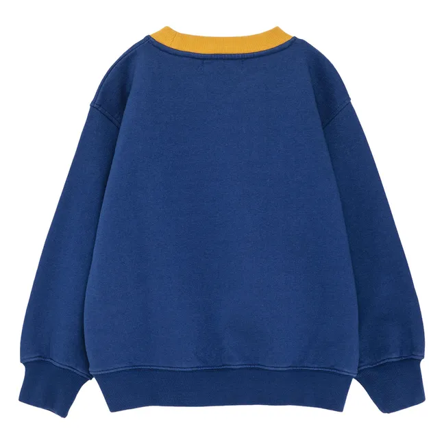 Sweat N°9 Coton Bio | Bleu