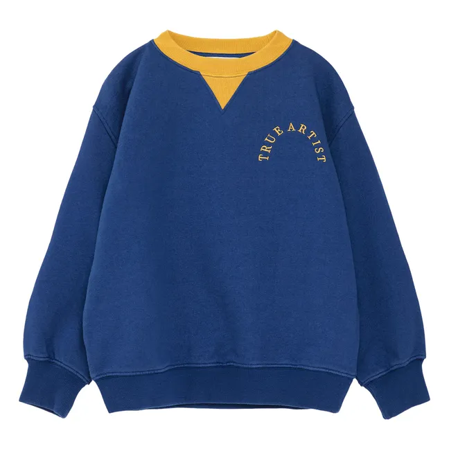 Sweat N°9 Coton Bio | Bleu