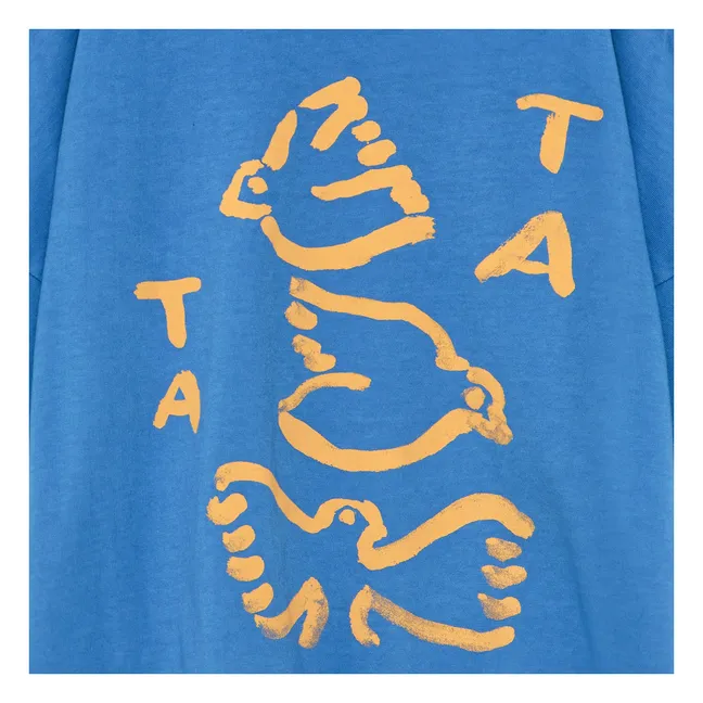 T-Shirt Nr. 17 Bio-Baumwolle | Blau