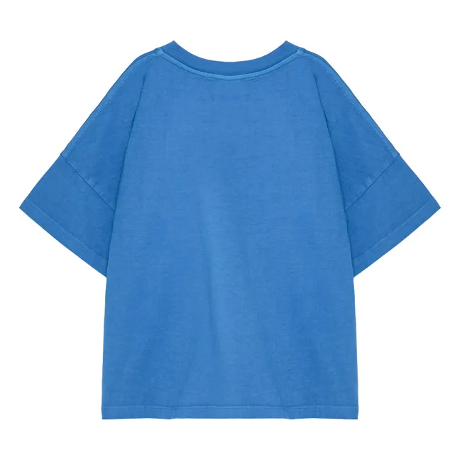 T-shirt N°17 Coton Bio | Bleu