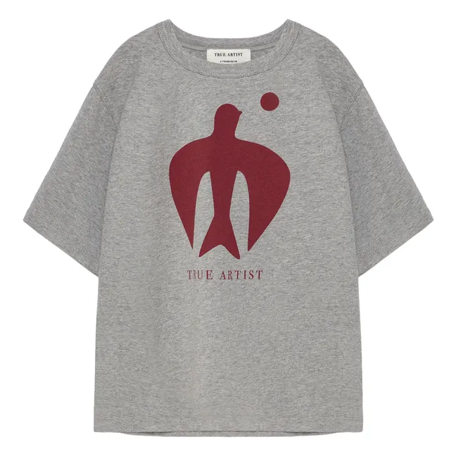 T-Shirt Nr. 5 | Grau Meliert