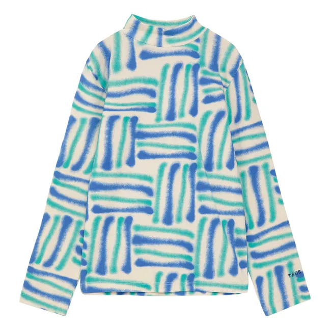 Rollkragenpullover Aerosol Bio-Baumwolle | Blau
