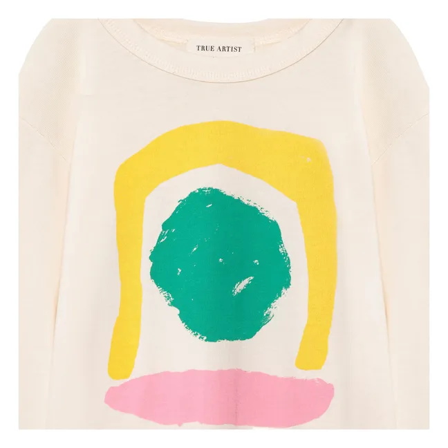 T-shirt Aerosol Coton Bio | Beige