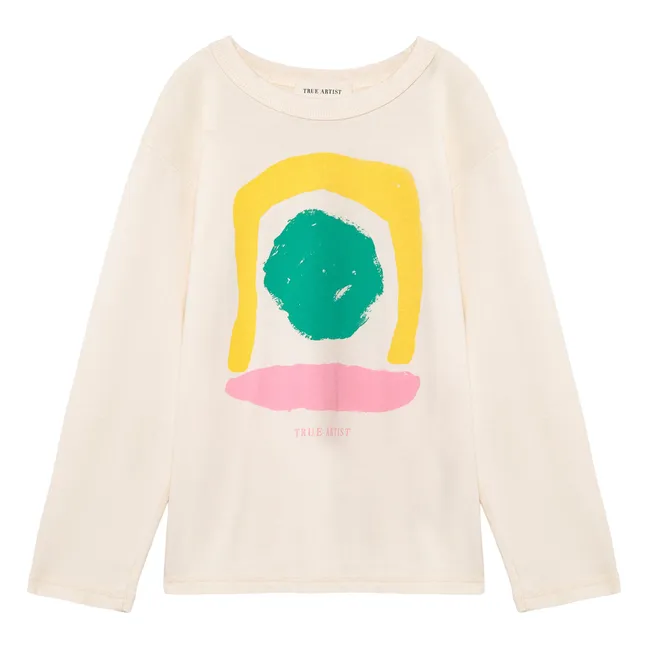 T-shirt Aerosol Coton Bio | Beige