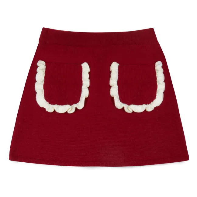 Gonna Lila Lana merino | Rosso