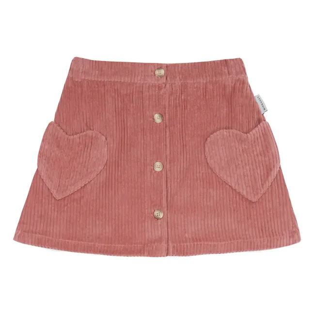 Cuore Kordrock Bio-Baumwolle | Altrosa