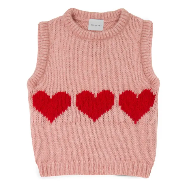 Pull Sans Manches Petra | Rose