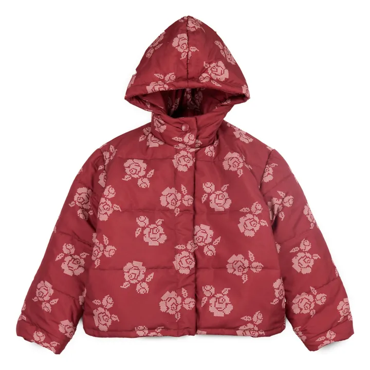 Chaqueta de plumón Gaia Fleurie | Rojo- Imagen del producto n°0