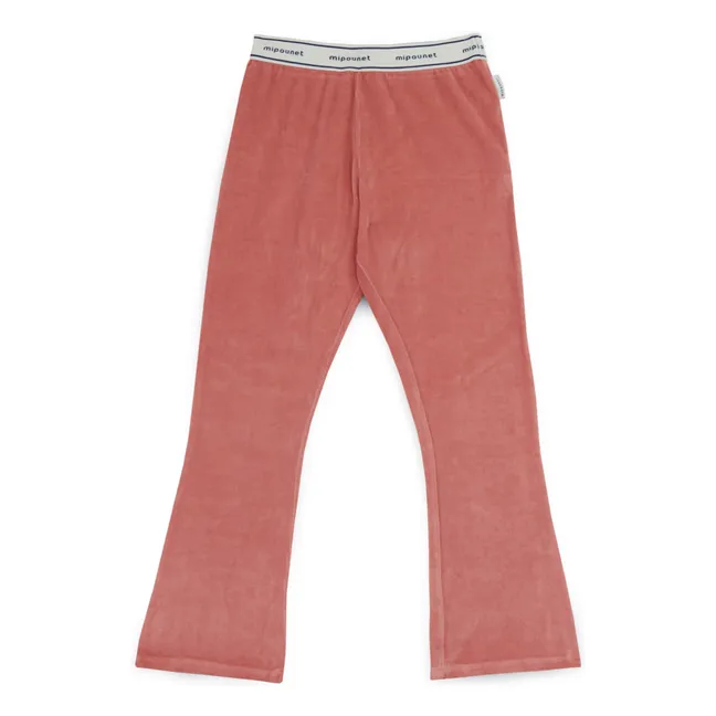 Jogger Aurora Velours | Vieux Rose