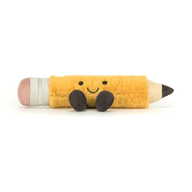 Paper Pencil Plush | Yellow