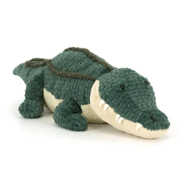 Peluche Allexi Alligator | Verde Oscuro