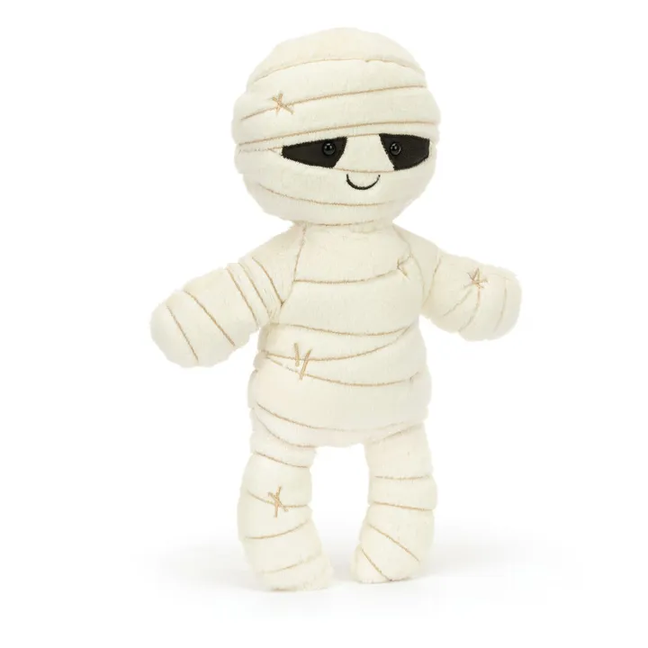 Peluche Momie | Blanc- Image produit n°0