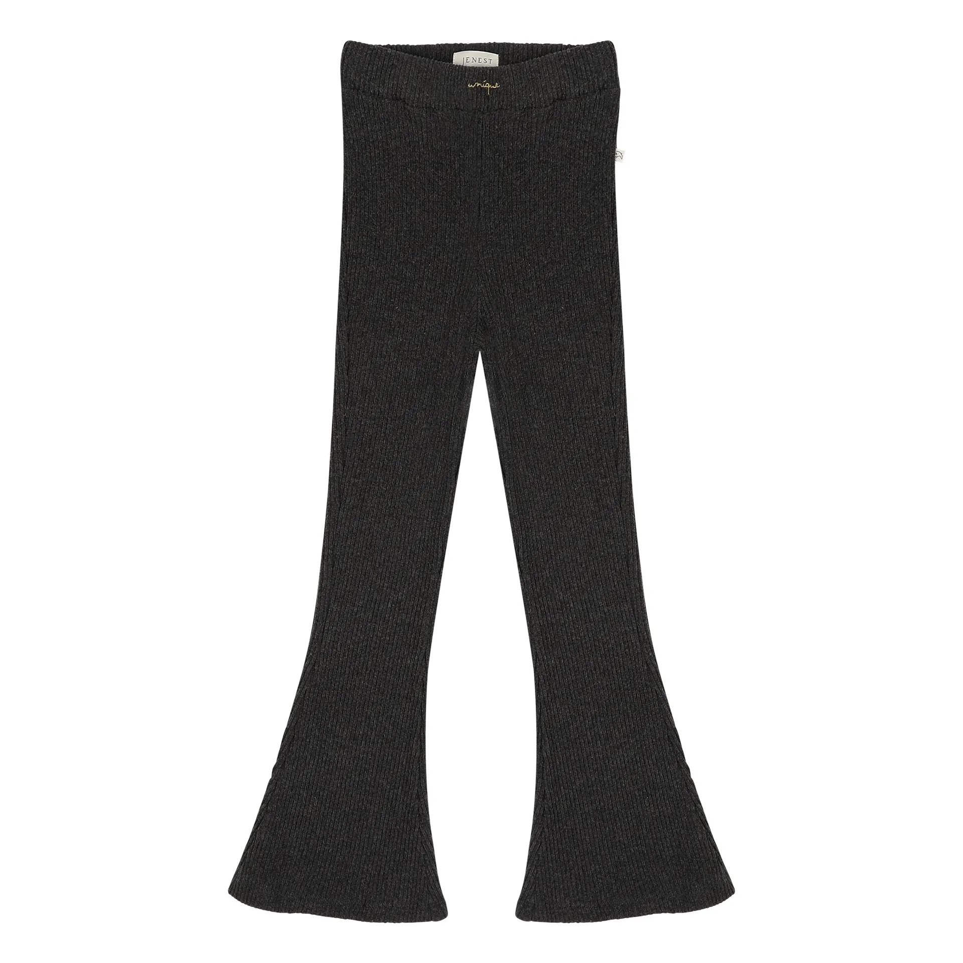 Jenest Dark Grey Teddy Ribbed Legging