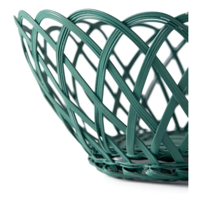 Bakkie metal basket | Dark green