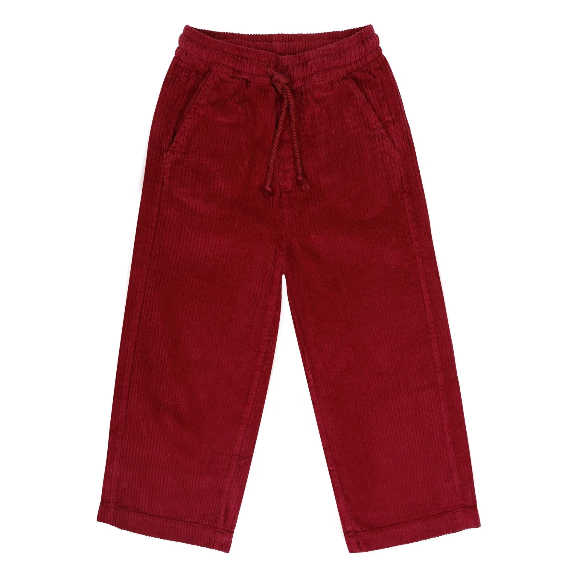 Jenest Burgundy Cammie Organic Cotton Pants