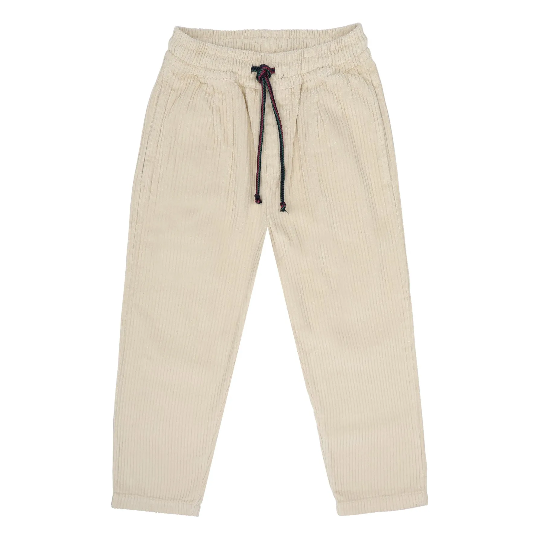Jenest Beige Comfy Organic Cotton Corduroy Pants