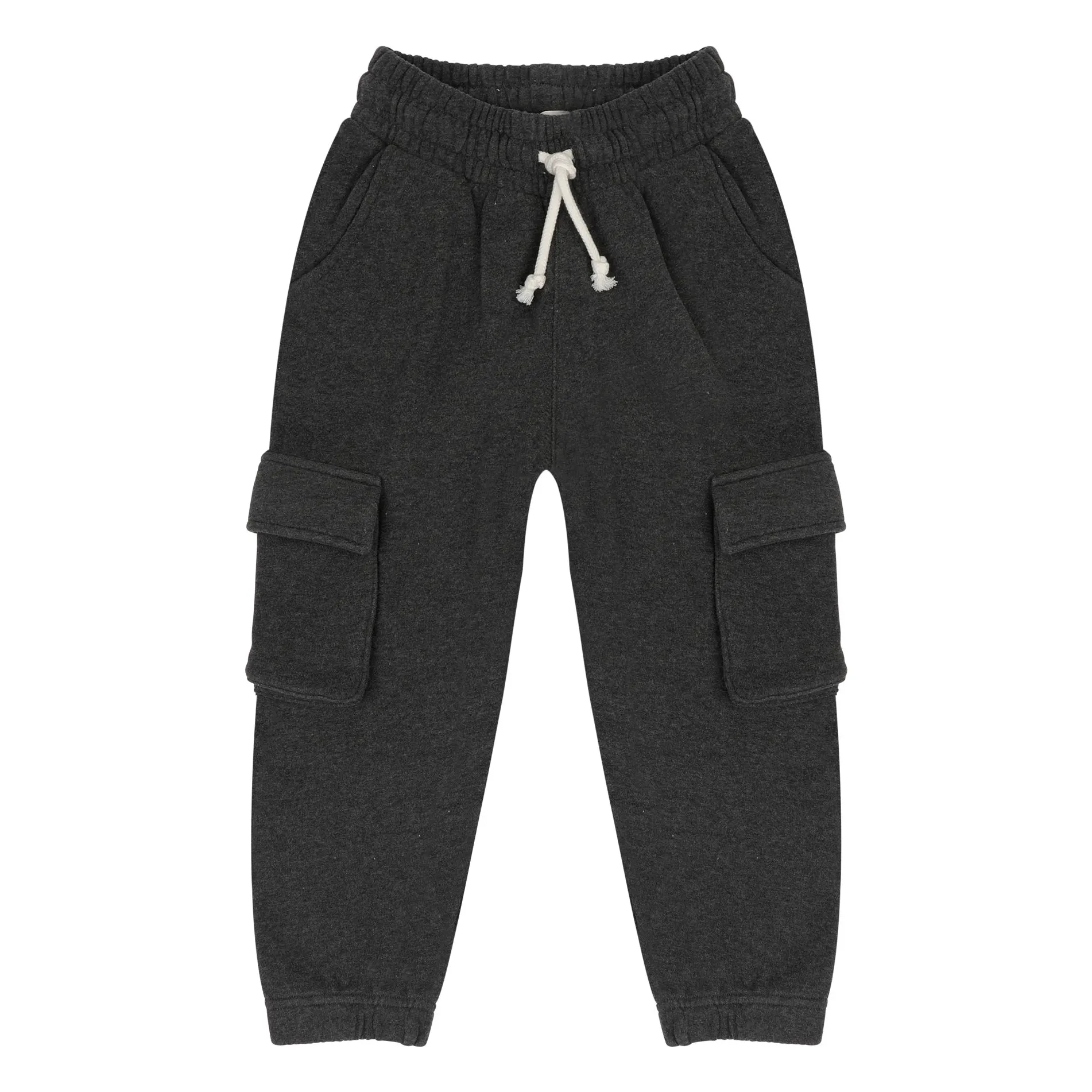 Jenest Dark Grey Organic Cotton Cargo Jogger