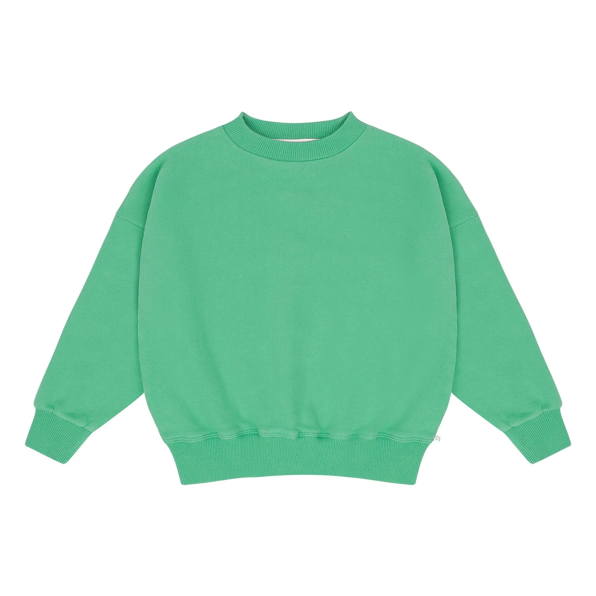 Jenest Green Art Bird Organic Cotton Sweatshirt