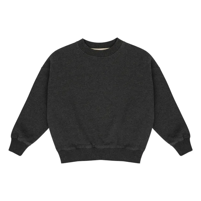 Bird NR 1 organic cotton sweatshirt | Dark grey