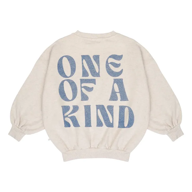 Pippa organic cotton sweatshirt | Ecru