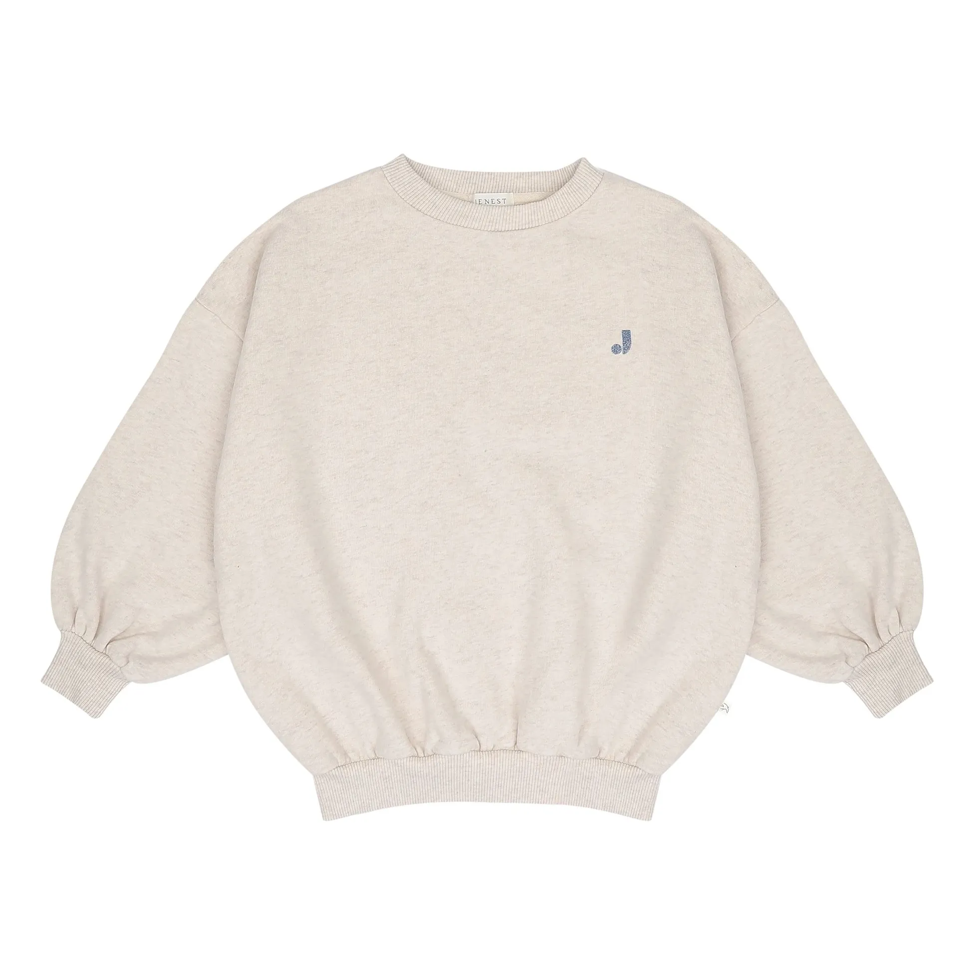 Jenest Ecru Pippa Organic Cotton Sweatshirt