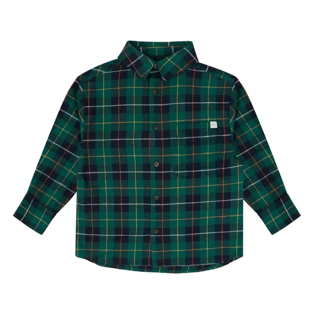 Chemise Scott Carreaux | Vert