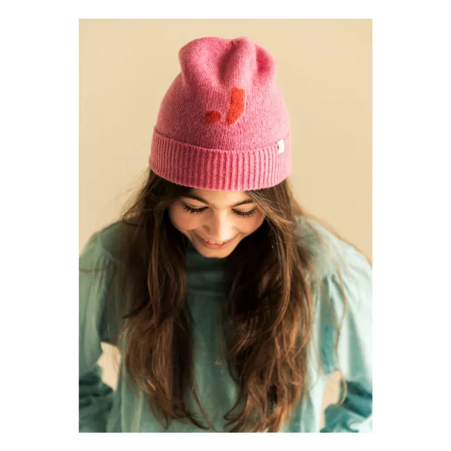 Bonnet J Laine | Rose fuschia