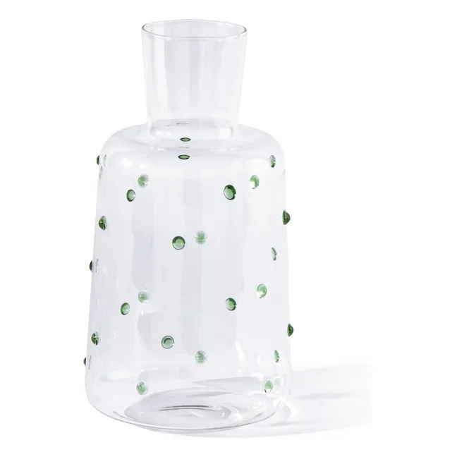 Carafe en verre Nob | Vert
