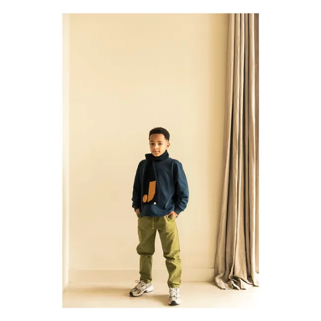 Pantalon Comfy Coton Bio | Vert kaki