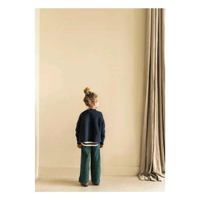 Pantalon Krissie Carreaux | Vert