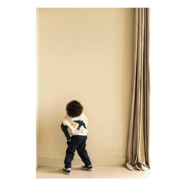Sweat Lucky Bird Coton Bio | Ecru