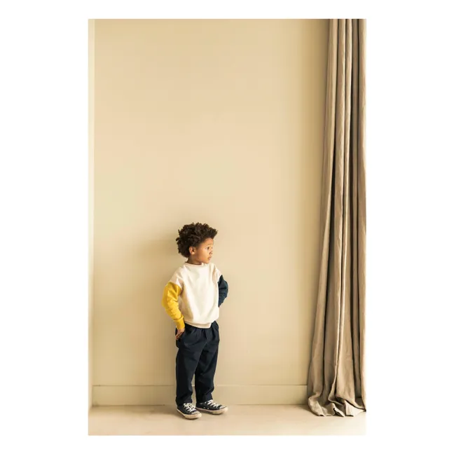Sweat Lucky Bird Coton Bio | Ecru