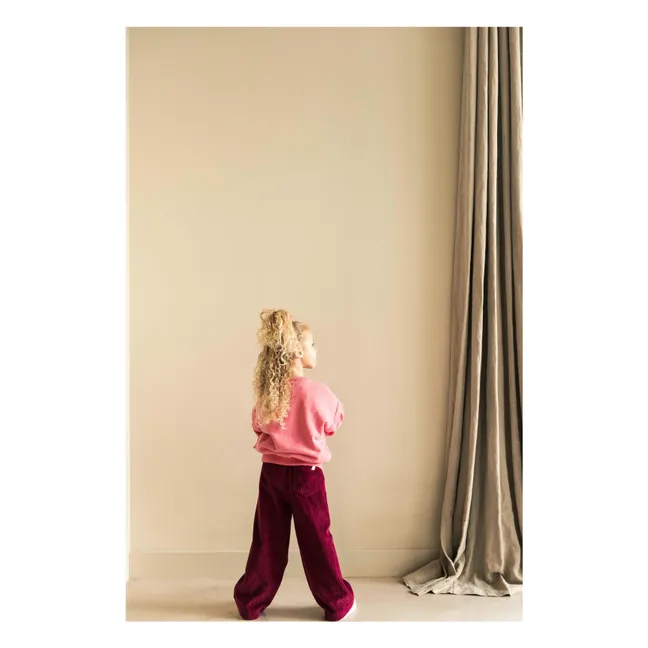 Balloon Sweat Organic Cotton | Fuchsia