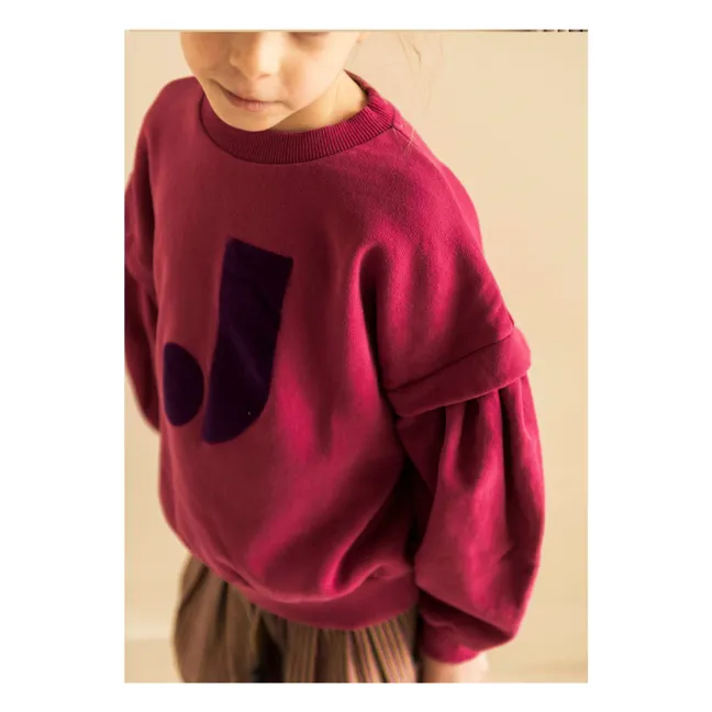 Balloon Sweat Organic Cotton | Burgundy