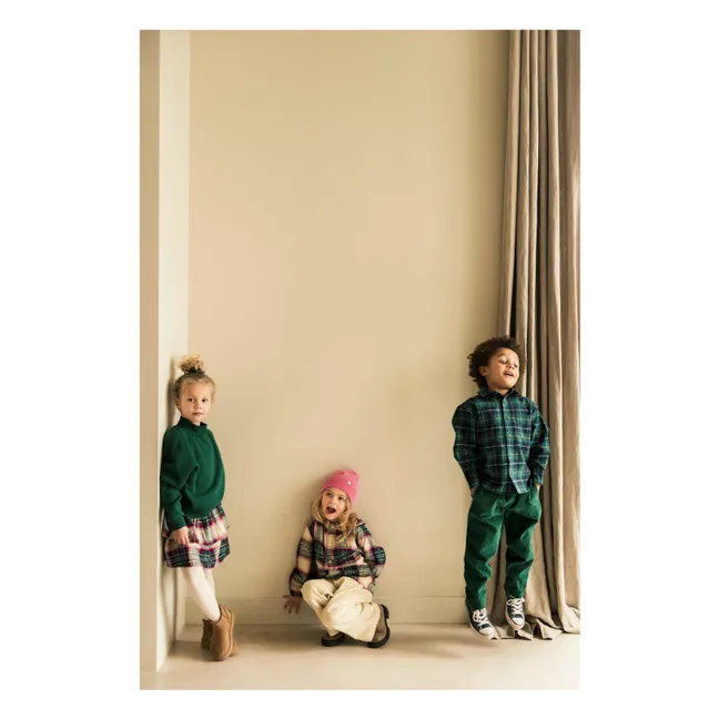 Chemise Scott Carreaux | Vert