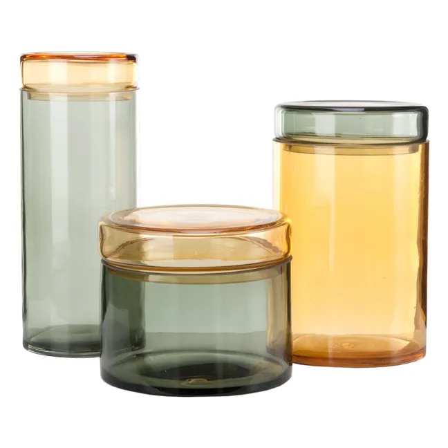 Jars - Set of 3 | Cognac