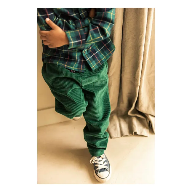 Chemise Scott Carreaux | Vert