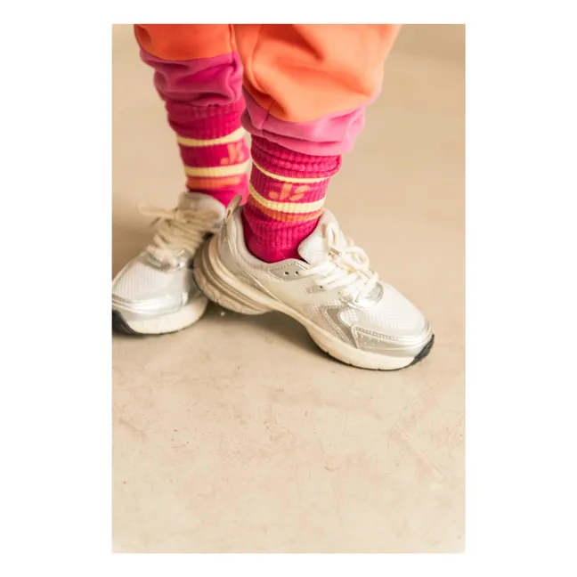 JS Sports Organic Cotton Socks | Fuchsia